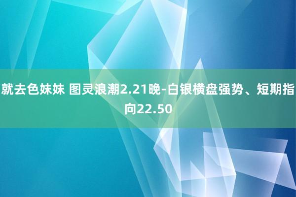 就去色妹妹 图灵浪潮2.21晚-白银横盘强势、短期指向22.50